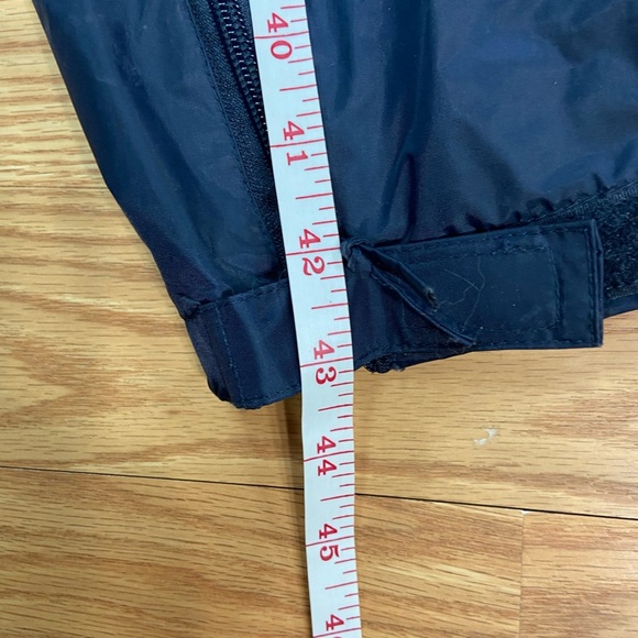 Wetskin Men’s Jacket+ PANTS Size XL Hood Rolls Into Collar Blue/Green Waterproof - Picture 9 of 10